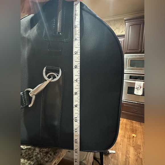 Gianni Versace Nylon and Patent Extra Large Duffle W/Lock & Key - Picture 10 of 15